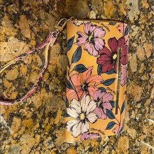 Wristlet large wallet